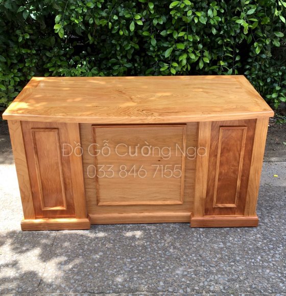 Bàn Làm Việc Giám Đốc Gỗ Gõ Đỏ Cao Cấp