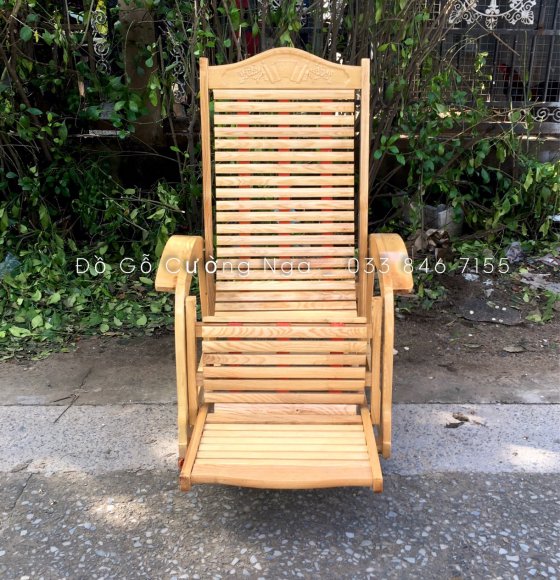 Ghế Dây Thư Giãn Gỗ Sồi Nga - 3 Dây  