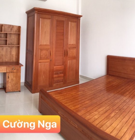 Combo phòng ngủ gỗ xoan đào 