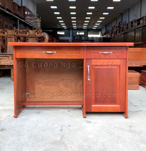  Bàn Làm Việc Gỗ Xoan - BLV 1001