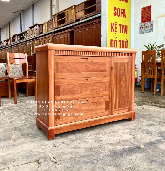 Tủ Compos Gỗ Xoan Đào 1m2