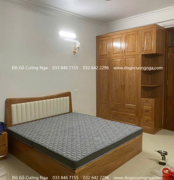 Combo Phòng Ngủ Gỗ Đinh Hương Hiện Đại ( Đặt Hàng ) 