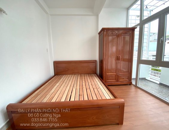 Bàn Giao Nội Thất Phòng Ngủ Gỗ Xoan Đào Trả Khách Quận 7