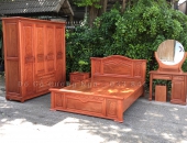 Tổng hợp 50 mẫu Combo phòng ngủ gỗ tự nhiên hót nhất năm 2021