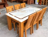 Tổng hợp mẫu bàn ăn mặt đá nhập khẩu cao cấp 