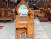 Tổng hợp mẫu bàn trang điểm gỗ gõ đỏ giá rẻ tp hcm 