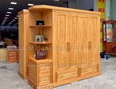 Mua Tủ Quần Áo Gỗ Gõ Đỏ Ở Đâu Tại Tp HCM Đẹp Chất Lượng 