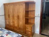Tủ Quần Áo Gỗ Tự Nhiên Kèm Góc Trang Trí Hiện Đại & Tìm Hiểu 