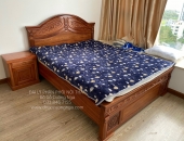 Bàn Giao Nội Thất Trả Khách Thủ Đức - Sofa Gỗ Hương Xám Và Giường Tủ Quần Áo Gỗ Tự Nhiên 